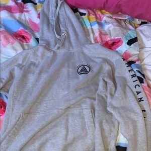 Grey American eagle hoodie